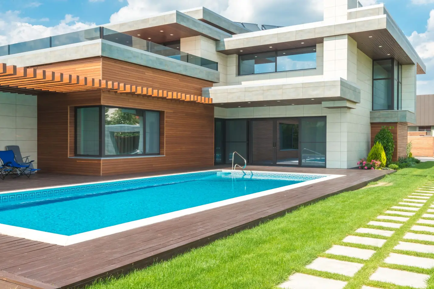 Swimming pool built in Pimlico Island, NSW